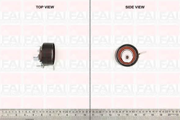 FAI T9818 Tensioner pulley, timing belt T9818