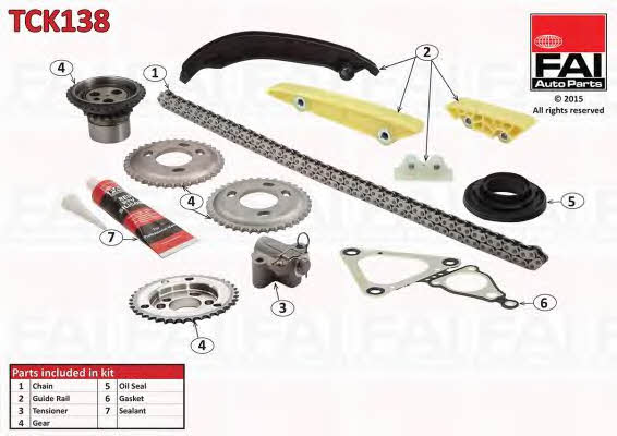 FAI TCK138 Timing chain kit TCK138