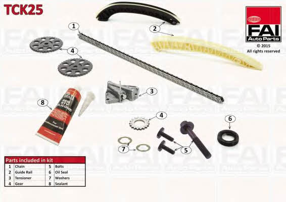 FAI TCK25 Timing chain kit TCK25