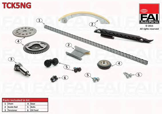 FAI TCK5NG Timing chain kit TCK5NG