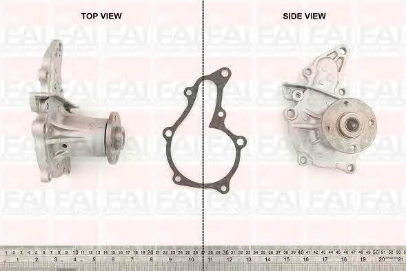 FAI WP3133 Water pump WP3133