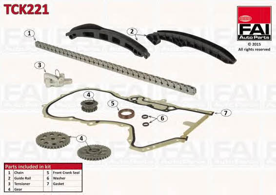 FAI TCK221 Timing chain kit TCK221