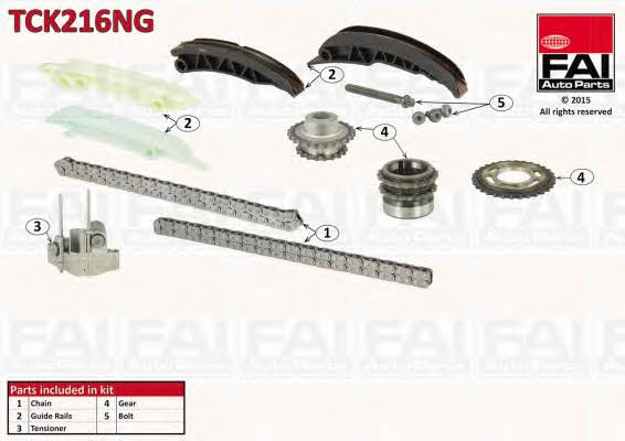 FAI TCK216NG Timing chain kit TCK216NG