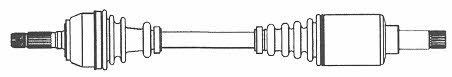 Farcom 121105 Drive shaft 121105