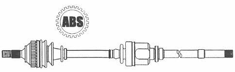 Farcom 121761 Drive shaft 121761