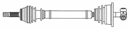 Farcom 123131 Drive shaft 123131