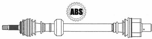 Farcom 123134 Drive shaft 123134