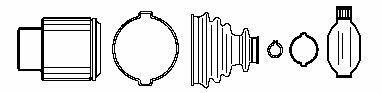 Farcom 134360 CV joint 134360