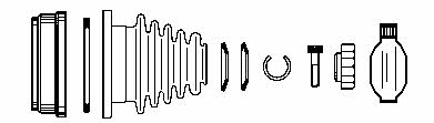 Farcom 134484 CV joint 134484