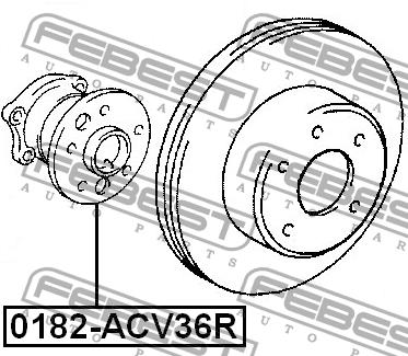 Buy Febest 0182ACV36R – good price at EXIST.AE!