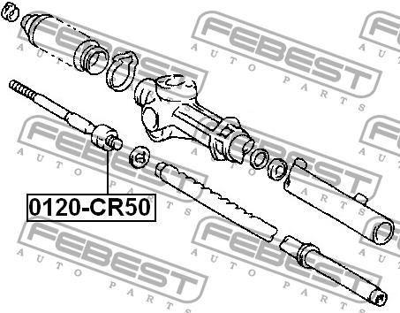 Febest Inner Tie Rod – price 43 PLN