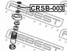 Shock absorber bushing Febest CRSB-003