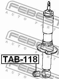 Febest Shock absorber bushing – price 17 PLN