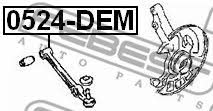 Febest Suspension arm front lower right – price 200 PLN