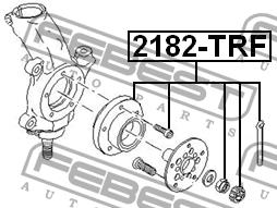 Febest Front Wheel Bearing Kit – price 262 PLN