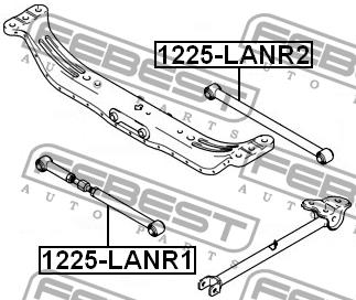 Febest Traction rear transverse – price