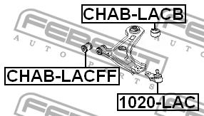 Ball joint Febest 1020-LAC