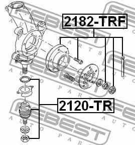 Ball joint Febest 2120-TR