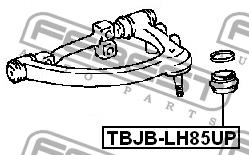 Ball joint boot Febest TBJB-LH85UP