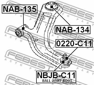 Buy Febest NBJBC11 – good price at EXIST.AE!