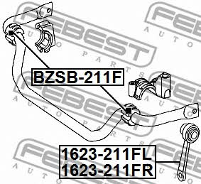 Buy Febest 1623211FR – good price at EXIST.AE!