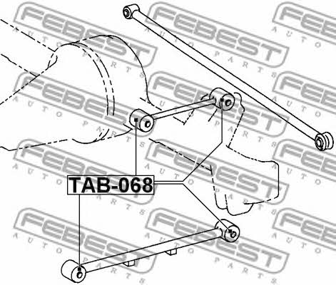 Buy Febest TAB068 – good price at EXIST.AE!