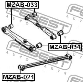 Buy Febest MZAB034 – good price at EXIST.AE!