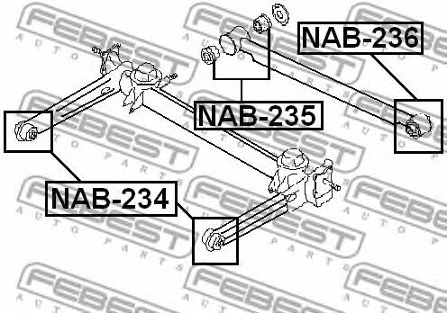 Buy Febest NAB-235 at a low price in United Arab Emirates!