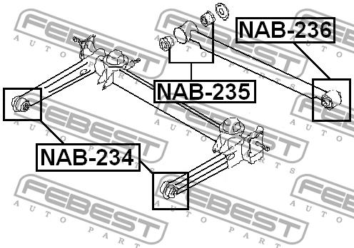 Buy Febest NAB235 – good price at EXIST.AE!