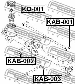 Buy Febest KAB002 – good price at EXIST.AE!