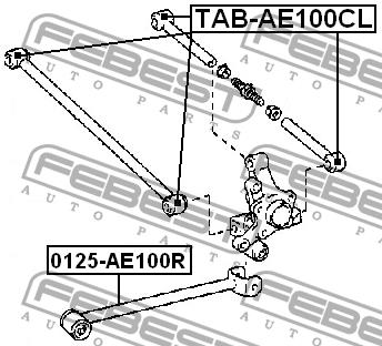 Buy Febest TABAE100CL – good price at EXIST.AE!