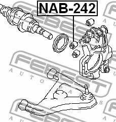 Buy Febest NAB-242 at a low price in United Arab Emirates!