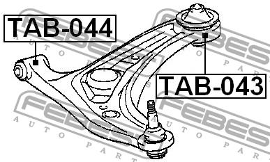 Buy Febest TAB043 – good price at EXIST.AE!