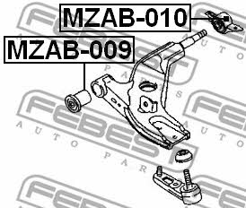 Buy Febest MZAB010 – good price at EXIST.AE!