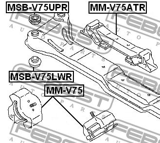 Buy Febest MSB-V75UPR at a low price in United Arab Emirates!