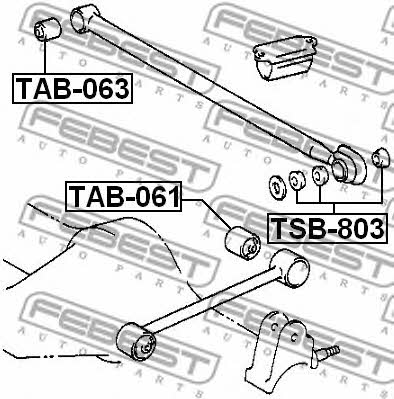 Buy Febest TSB803 – good price at EXIST.AE!