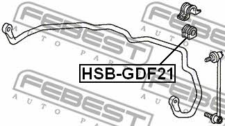 Buy Febest HSBGDF21 – good price at EXIST.AE!