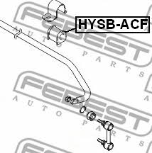 Febest Front anti roll bar bush – price 15 PLN