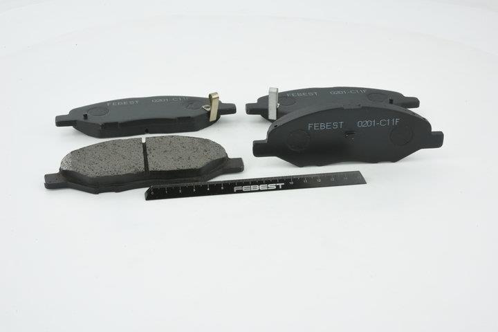 Brake Pad Set, disc brake Febest 0201-C11F