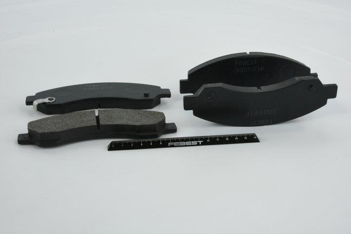 Front disc brake pads, set Febest 3001-F1F