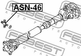 Febest Joint, propeller shaft – price 52 PLN