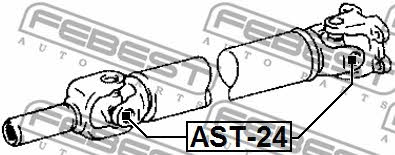 Febest Joint, propeller shaft – price 43 PLN