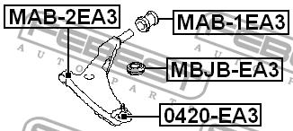 Buy Febest MAB1EA3 – good price at EXIST.AE!