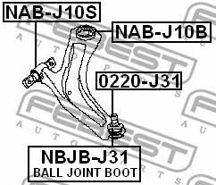 Buy Febest NABJ10B – good price at EXIST.AE!