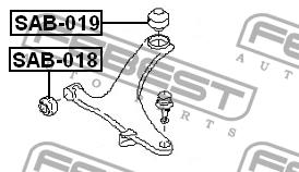 Buy Febest SAB019 – good price at EXIST.AE!