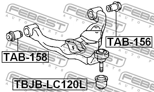 Buy Febest TAB156 – good price at EXIST.AE!