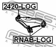Febest Silent block front lever – price 26 PLN