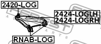 Buy Febest RNABLOG – good price at EXIST.AE!