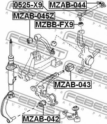 Buy Febest MZAB-044 at a low price in United Arab Emirates!