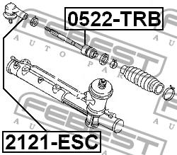 Febest Tie rod end – price [object Object] PLN